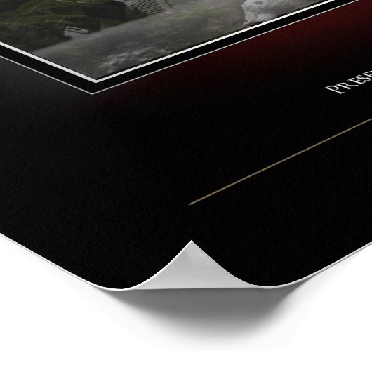 25. Abteilung Infanterie Poster (Ecke)