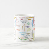 25. August Geburtstags-Tasse Kaffeetasse (Mittel)