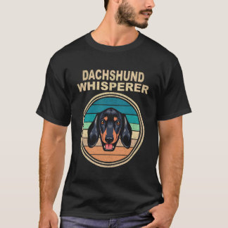 25 Dackelflüsterer Vintage T-Shirt