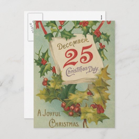 25. Dezember Weihnachten (Vorne/Hinten)