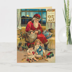 25. Dezember - Weihnachtsgrüße Feiertagskarte