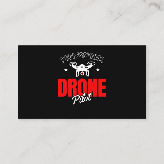 25.Drohnen für ein Drohnenprogramm Visitenkarte (Vorderseite)