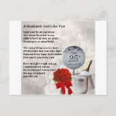 25. EhemannGedicht Postkarte (Vorderseite)