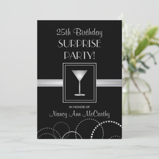 25. EINLADUNG (Stehend Vorderseite)