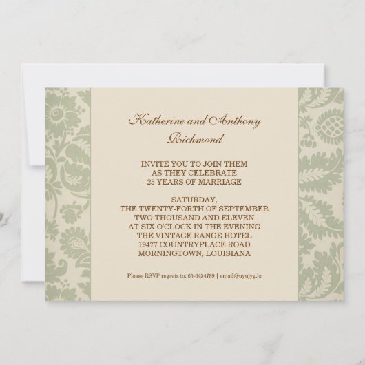 25. EINLADUNG (Rückseite)