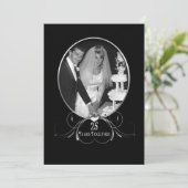 25. Einladung zur Hochzeit - Foto Beilage (Stehend Vorderseite)