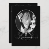 25. Einladung zur Hochzeit - Foto Beilage (Vorne/Hinten)