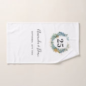 25. Eukalyptuskranz anlässlich der Hochzeit Badhandtuch Set (Handtuch)