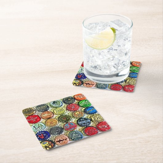 25 Flaschenkappen Untersetzer (Vor Ort)