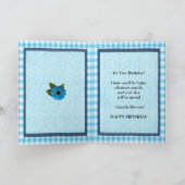 25. Fotokarte zum Geburtstag Karte (Innenseite)