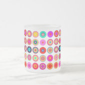 25-Fraktal-Mandalas - individuell angepasst Mattglastasse (Mittel)