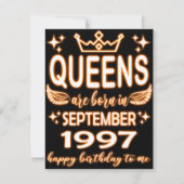 25. Geburtstag (Vorderseite)