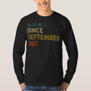 25. Geburtstag 25 Jahre alte Ziege seit 19. Septem T-Shirt