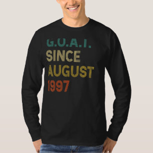 25. Geburtstag 25 Jahre alte Ziege Seit August 199 T-Shirt