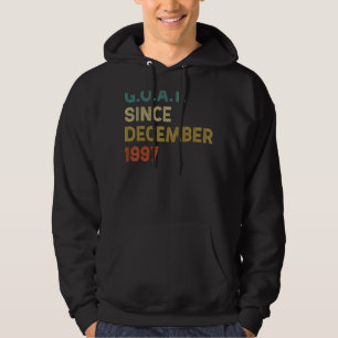 25. Geburtstag 25 Jahre alte Ziege Seit Dezember 1 Hoodie