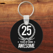 25. Geburtstag (25 Jahre Phantastisch) Schlüsselanhänger (Vorderseite)