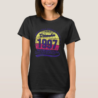 25. Geburtstag Absolut Großartig Vintage Dezember T-Shirt