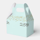 25. Geburtstag Confetti Geschenkschachtel (Vorderseite)