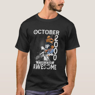 25. Geburtstag Der Bär Legends Oktober 2000 25 Jah T-Shirt