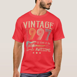 25. Geburtstag Frauen Männer Vintage Toll 1997 Gui T-Shirt
