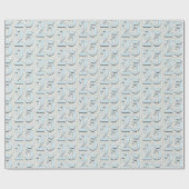 25. Geburtstag Geschenkpapier (Flach)