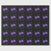 25. Geburtstag Geschenkpapier Wrap Wrapping Papier (Flach)