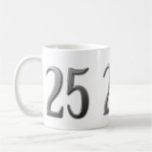 25. Geburtstag Kaffeetasse (Links)