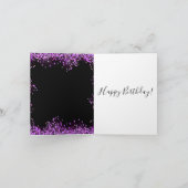 25. Geburtstag Karte (Innenseite)