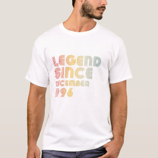 25. Geburtstag Männer Vintage-Legende seit Dezembe T-Shirt