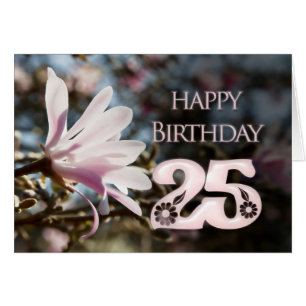 25. Geburtstag mit Magnolie