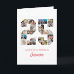 25. Geburtstag Nr. 25 FotoCollage Personalisiert Karte<br><div class="desc">Feiern Sie den 25. Geburtstag mit dieser niedlichen Karte. Es ist eine personalisierte Geburtstagskarte für Fotos, mit der Sie ein wirklich einzigartiges und unvergessliches Design schaffen können. Diese anpassbare Vorlage lasse Ihnen, Ihre eigenen hochgeschätzten Fotos einzufügen und die wertvollen Momente des ganzen Jahres zu erfassen. Diese Karte eignet sich ideal...</div>