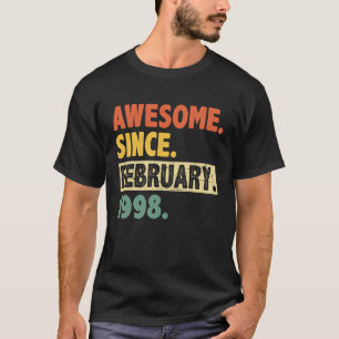25. Geburtstag Phantastisch seit Februar 1998 25 J T-Shirt