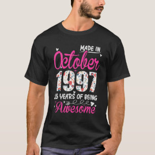 25. Geburtstag Phantastisch seit Oktober 1997 T-Shirt