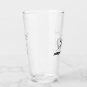 25. Geburtstag Silberne Hochzeit Jahrestag Glas (Rechts)