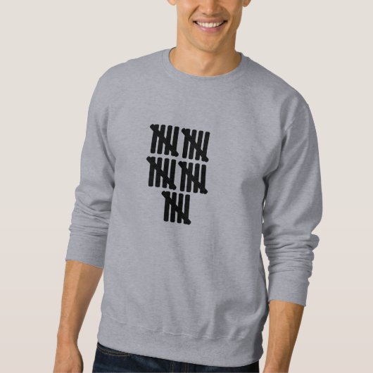25. Geburtstag Sweatshirt (Vorderseite)