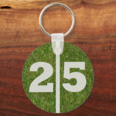 25. Geburtstags-Gastgeschenk Schlüsselanhänger (Vorderseite)