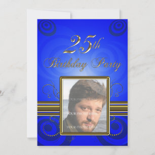 25. Geburtstagsfeier Einladung