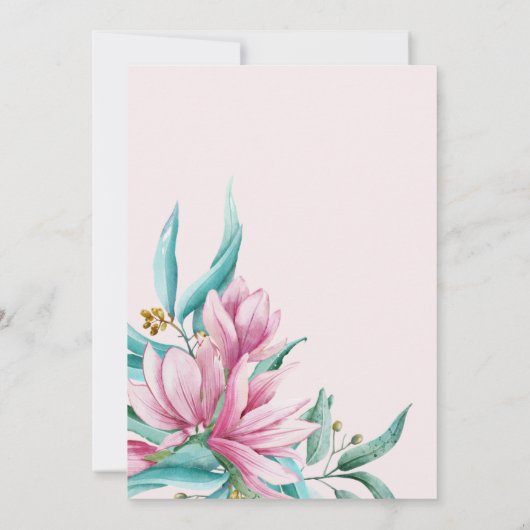 25. Geburtstagsparty Einladung (Rückseite)