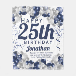 25. Geburtstagsseestützpunkt Fleecedecke