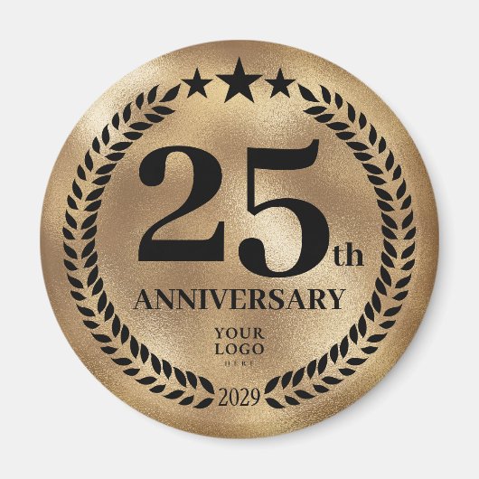 25. Geschäftsjahr Gold Magnet (Vorne)