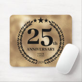 25. Geschäftsjahr Gold Mousepad (Mit Mouse)