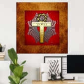 25. Grad: Master of Achievement Poster (Heimbüro)