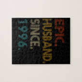 25. Hochzeit Jubiläum Geschenk Ihm epischen Mann Puzzle (Horizontal)