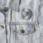 25. Hochzeitsjubiläum silbernes Herz Button (Beispiel)