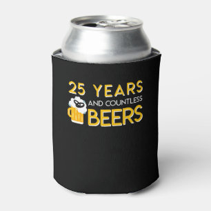 25. Hochzeitstag-Bier unzählig Dosenkühler