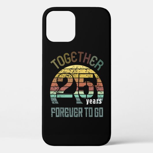 25. Hochzeitstag Case-Mate iPhone Hülle (Rückseite)