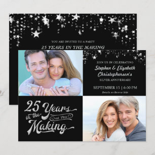 25. Hochzeitstag Damals und Heute Fotos Stars Einladung