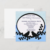 25. Hochzeitstag Einladung (Vorne/Hinten)