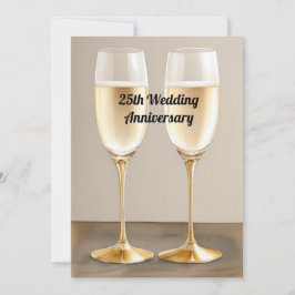 25. Hochzeitstag Einladung