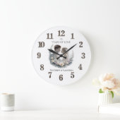 25. Hochzeitstag-Erbstück-Feier Große Wanduhr (Zuhause)